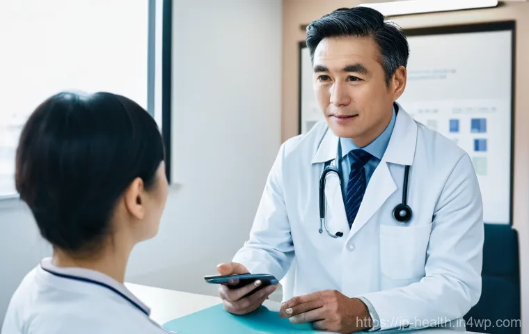 환자 중심의 의료기록 관리 방법 - **Prompt 1: Seamless Healthcare with My Number Card**
    *   **Description:** A bright, modern hosp...